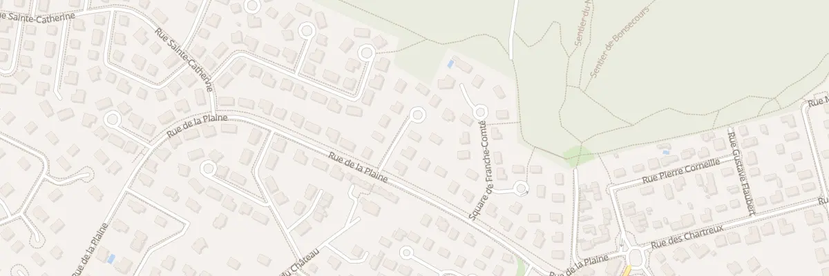 Plan du 6 Sq de Bretagne à Bonsecours