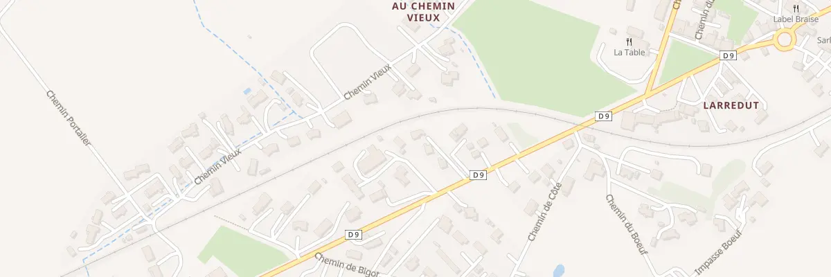 Plan du 434 Rte de l’Isle-jourdain à Ségoufielle