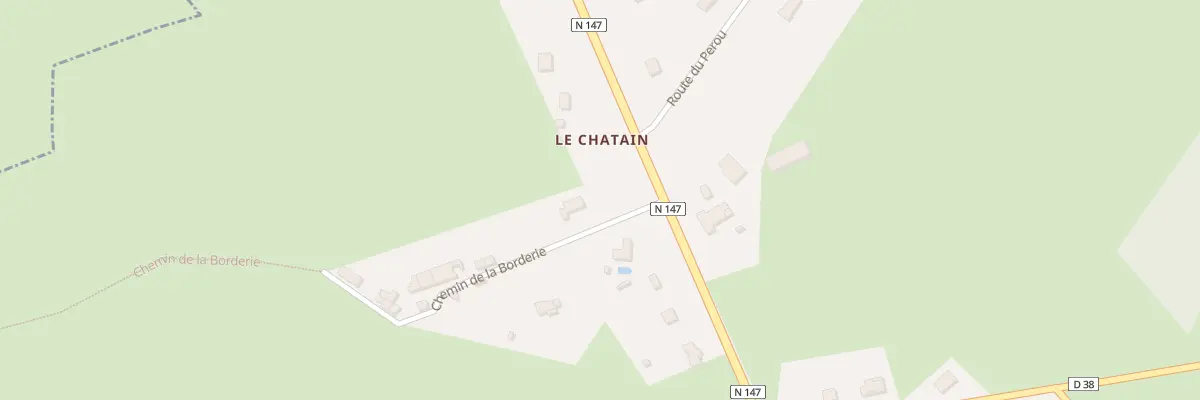 Plan du 2 Chem de la Borderie à Chamboret