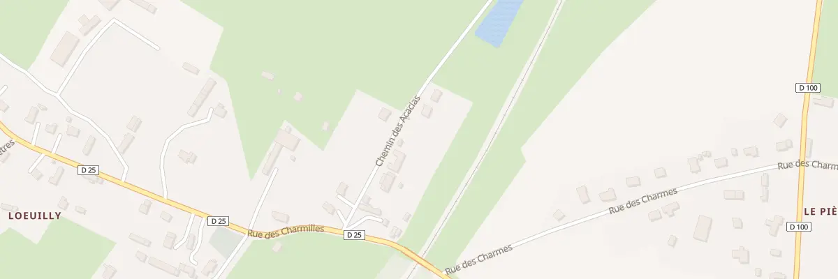Plan du 12 Rue Acacias à Étaimpuis