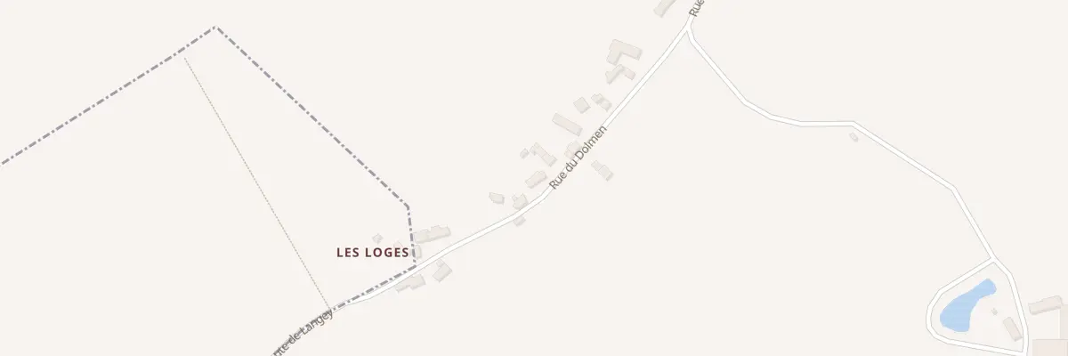 Plan du 23 Rue du Dolmen à Ruan-sur-Egvonne
