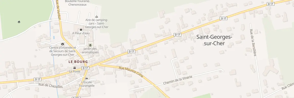 Plan du 82 Rue du Gen de Gaulle à Saint-Georges-sur-Cher
