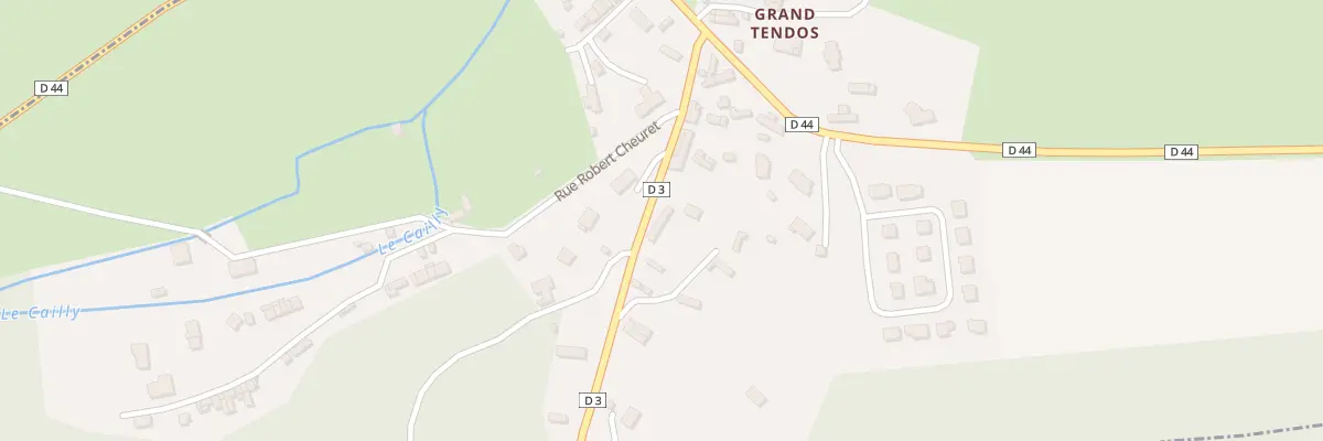 Plan du 151 Rte de Bosc-guérard à Fontaine-le-Bourg