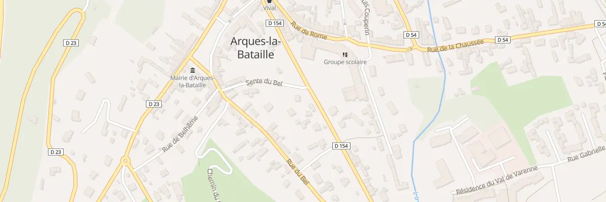 Plan du 4 Rue de la Libération à Arques-la-Bataille