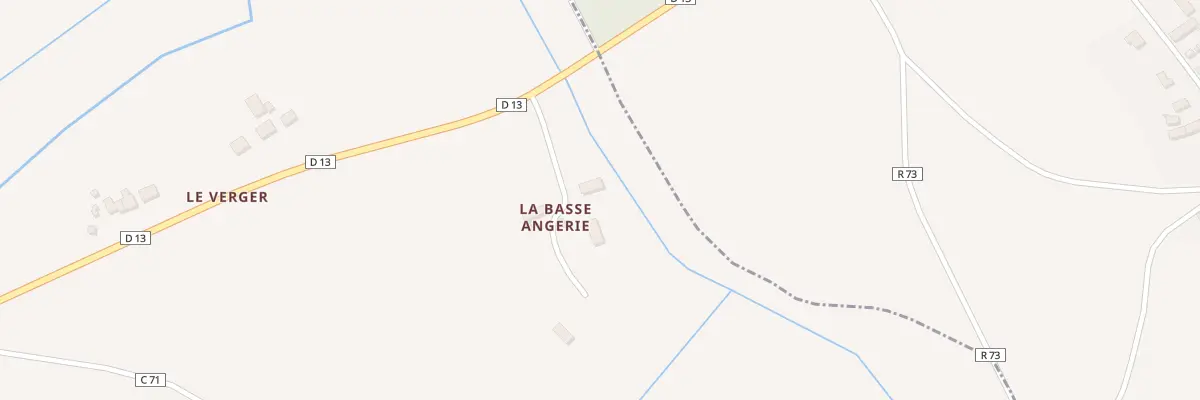 Plan du 260A La Basse Angerie à Unverre