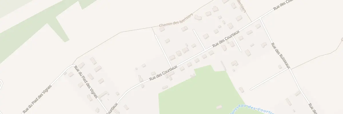 Plan du 11 Rue des Courtieux à Hondouville