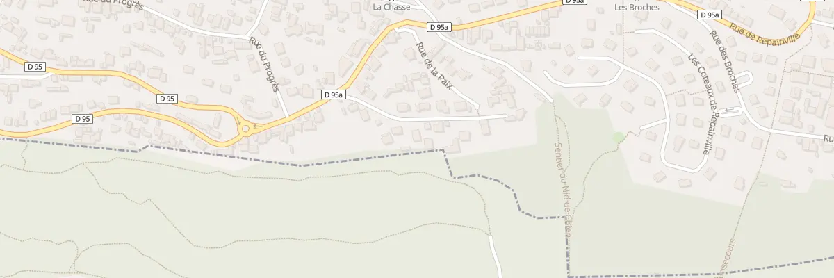 Plan du 39 Rue de la Paix à Rouen