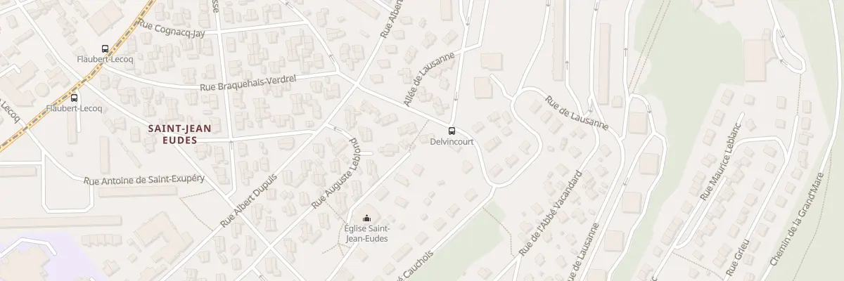 Plan du 89 Rue de Lausanne à Rouen