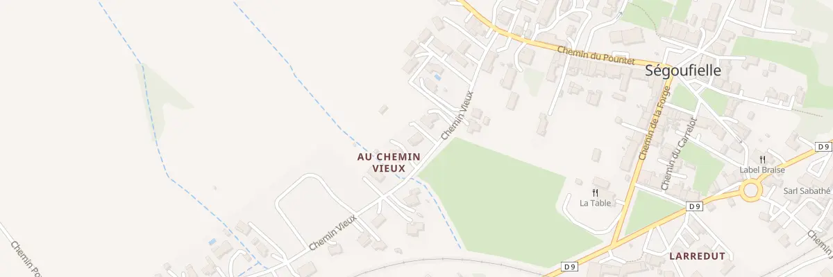 Plan du 164 Che Vieux à Ségoufielle