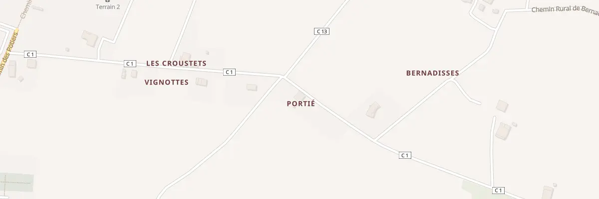 Plan du 5150 Portie à Bouillac