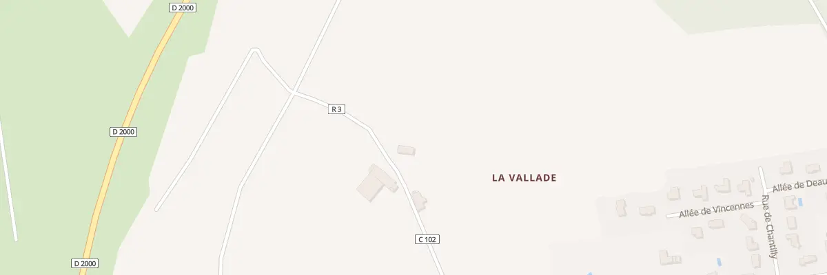 Plan du 16 All de la Vallade à Aixe-sur-Vienne