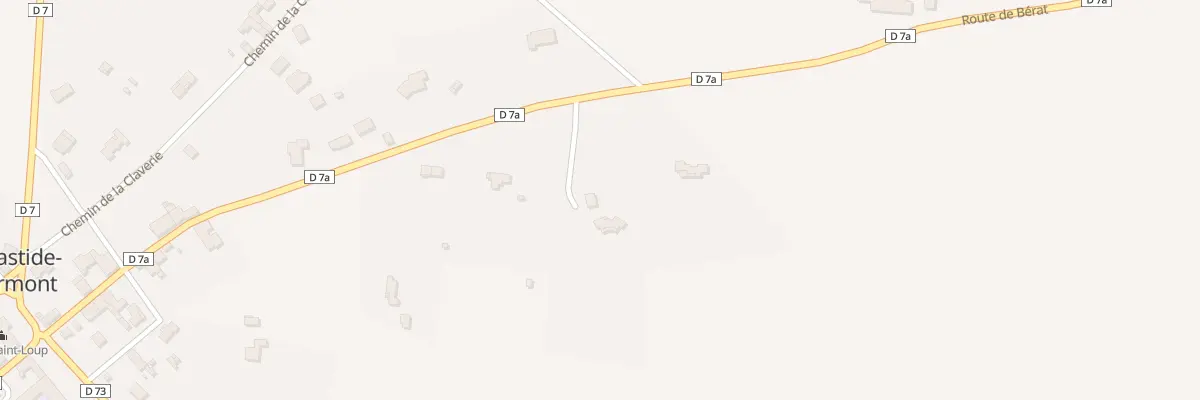 Plan du 514C Rte de Berat à Labastide-Clermont