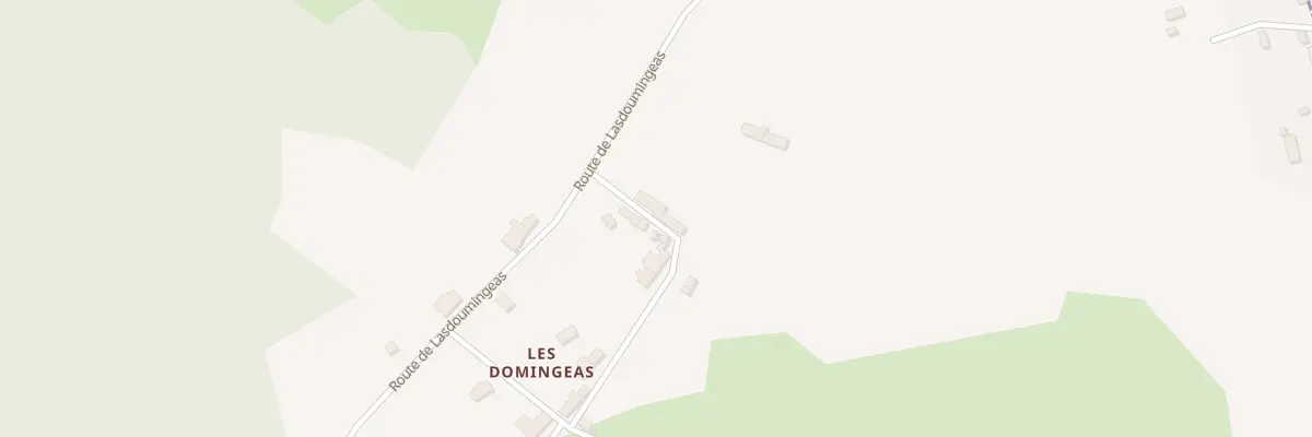 Plan du 3 Pas de Lasdoumingeas à Ladignac-le-Long