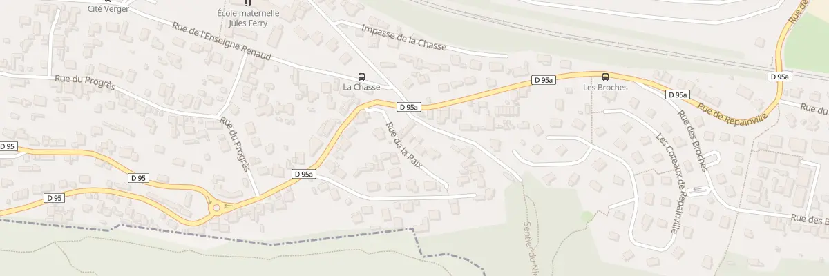 Plan du 3 Rue de la Paix à Rouen