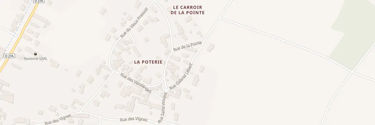 Plan du 11 Rue Gabriel Lebert à Saint-Georges-sur-Cher