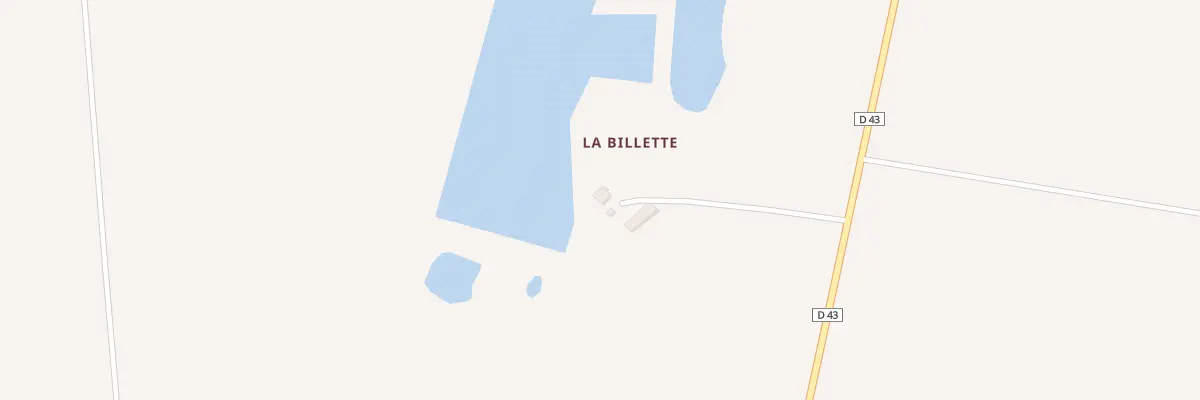 Plan du 5138 La Billette à Lingé