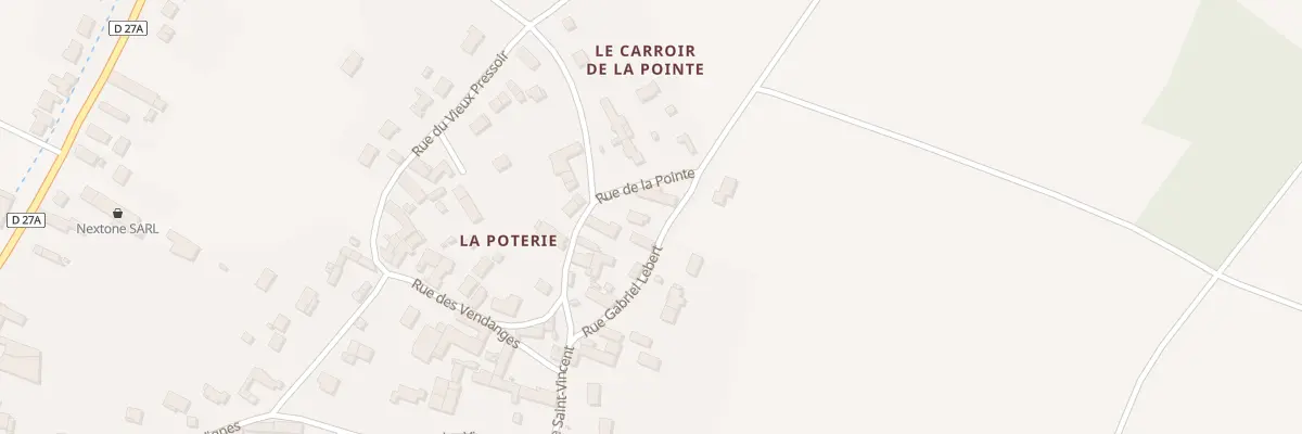Plan du 23 Rue Gabriel Lebert à Saint-Georges-sur-Cher