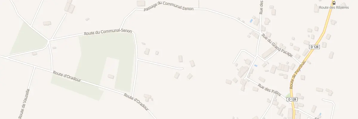 Plan du 6 Rte du Communal-Senon à Saint-Gence