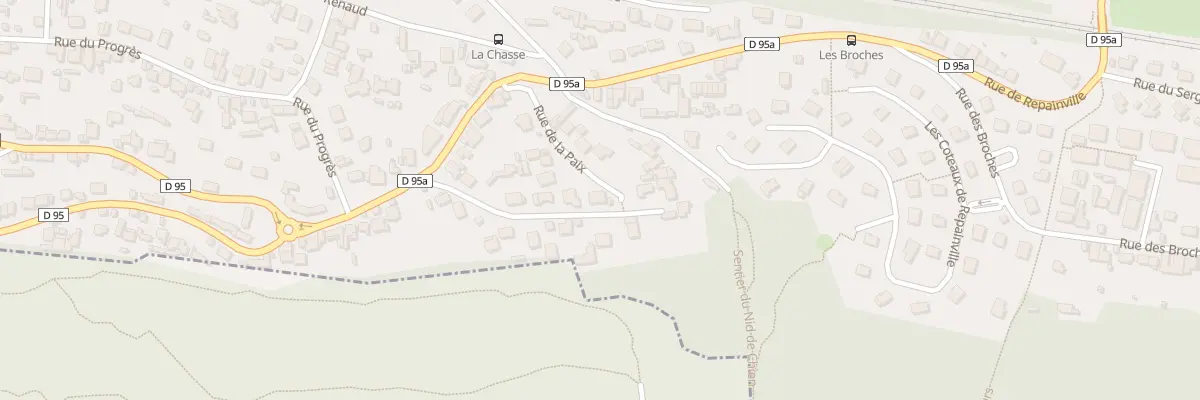 Plan du 10 Rue de la Paix à Rouen