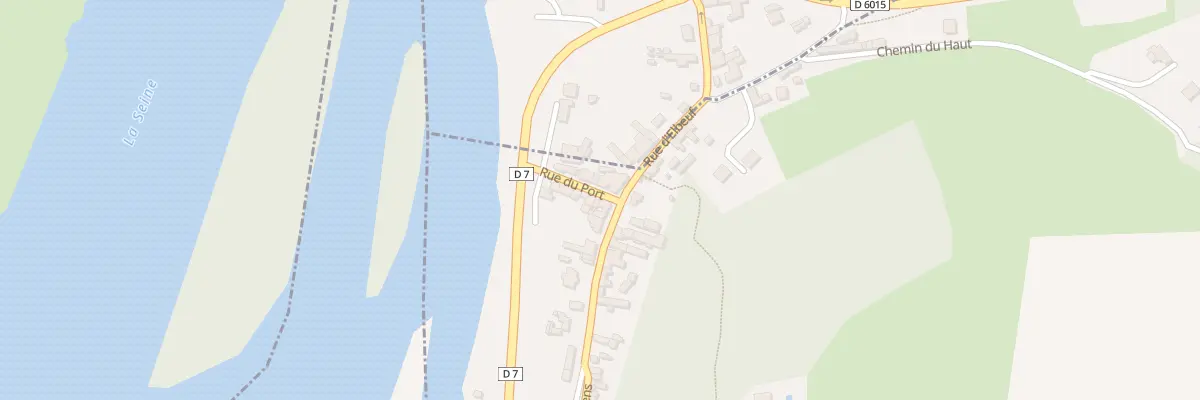 Plan du 9 Rue du Port aux Authieux-sur-le-Port-Saint-Ouen