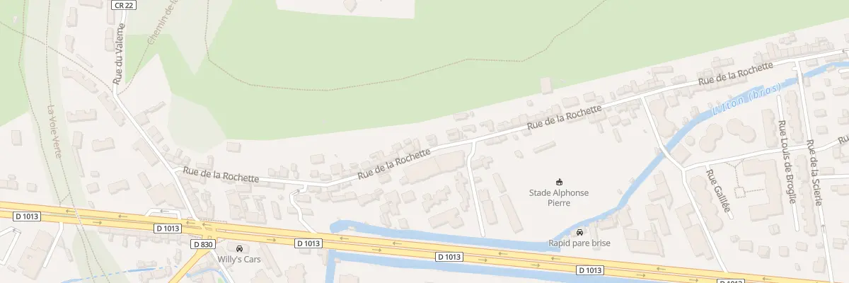 Plan du 148 Rue de la Rochette à Évreux