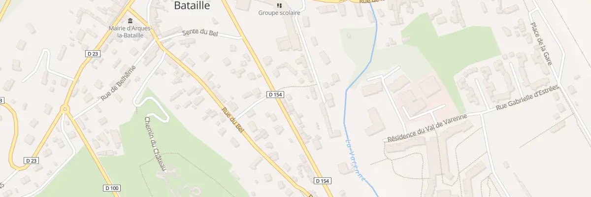 Plan du 19 Rue de la Libération à Arques-la-Bataille