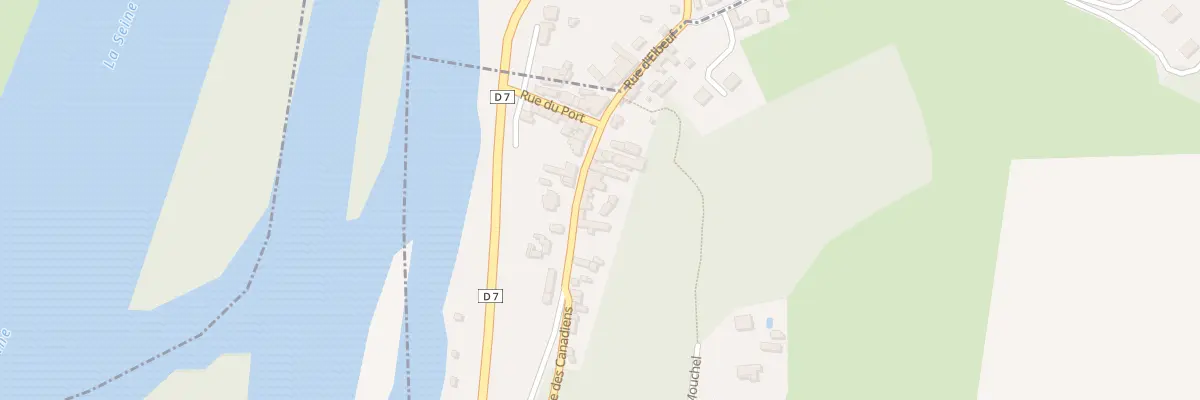 Plan du 279 Rue d’Elbeuf aux Authieux-sur-le-Port-Saint-Ouen
