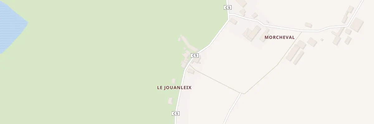 Plan du 15 Morcheval à Chamboret