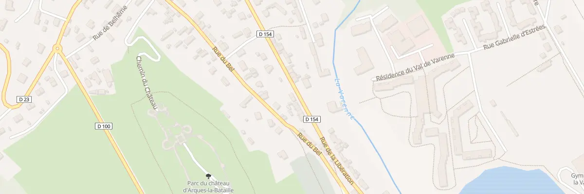 Plan du 26 Rue de la Libération à Arques-la-Bataille