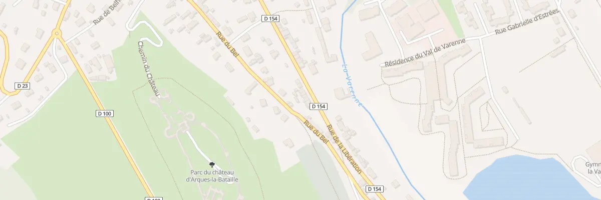 Plan du 32 Rue de la Libération à Arques-la-Bataille