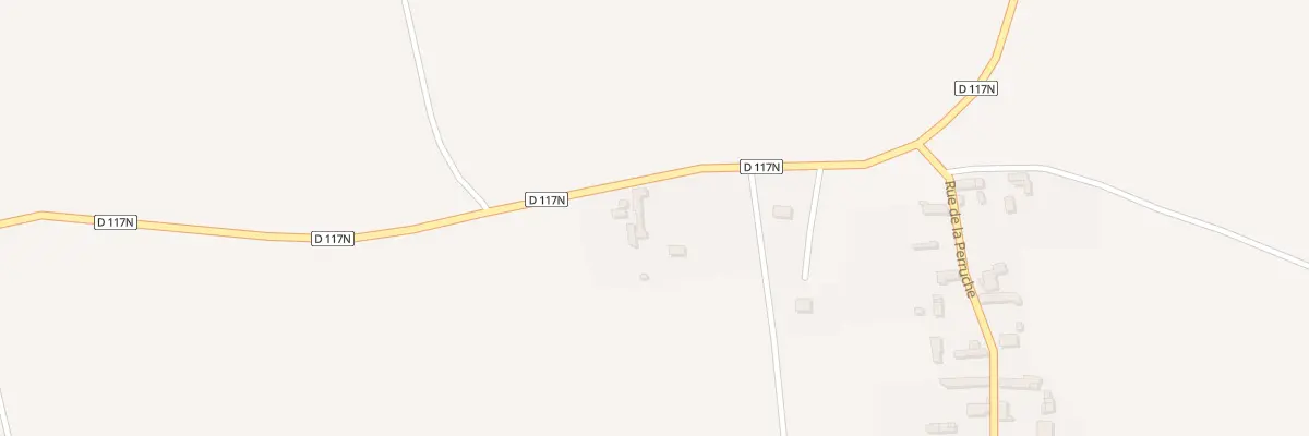 Plan du 2 Rue du Gros Chêne à Prudemanche