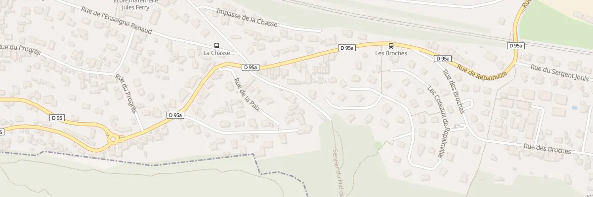 Plan du 13 Rue de la Paix à Rouen