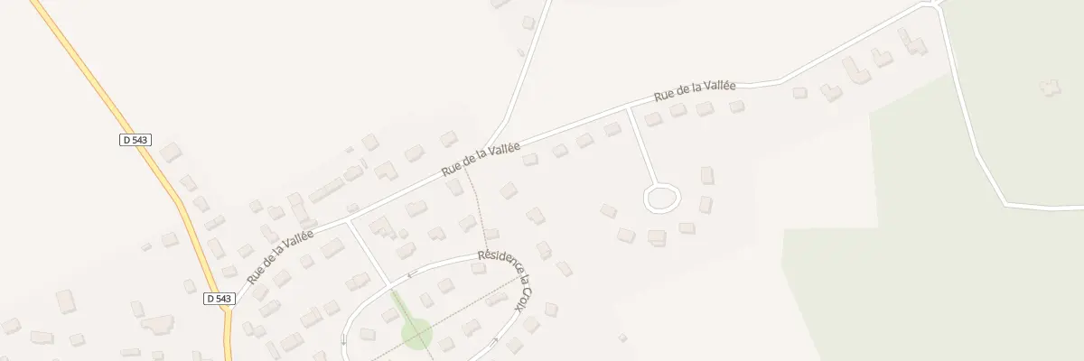 Plan du 18 Rue de la Vallée à Aviron