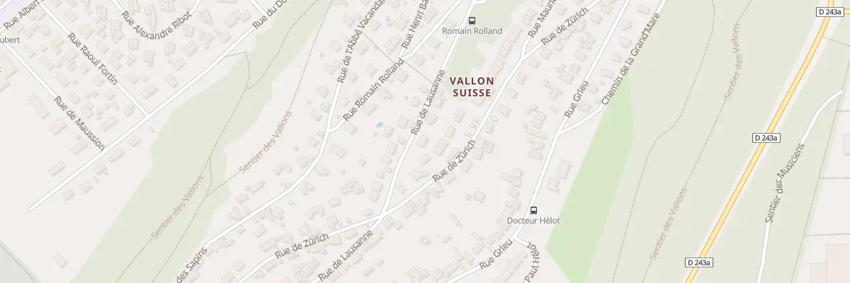 Plan du 60 Rue de Lausanne à Rouen