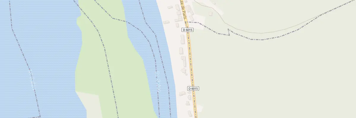 Plan du 84 Rte de Paris à Belbeuf