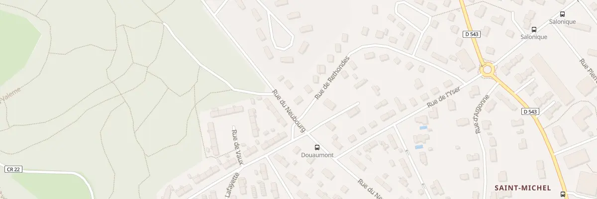 Plan du 1 Rue de Rethondes à Évreux