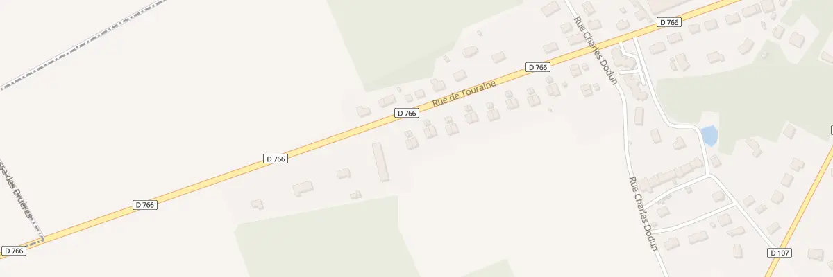 Plan du 62 Rue de Touraine à Herbault