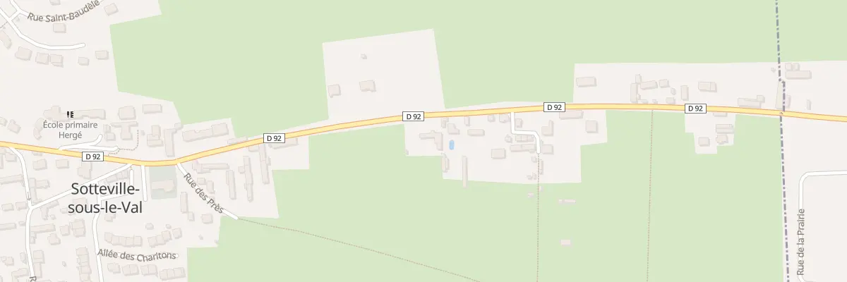 Plan du 136 Rue du Village à Sotteville-sous-le-Val