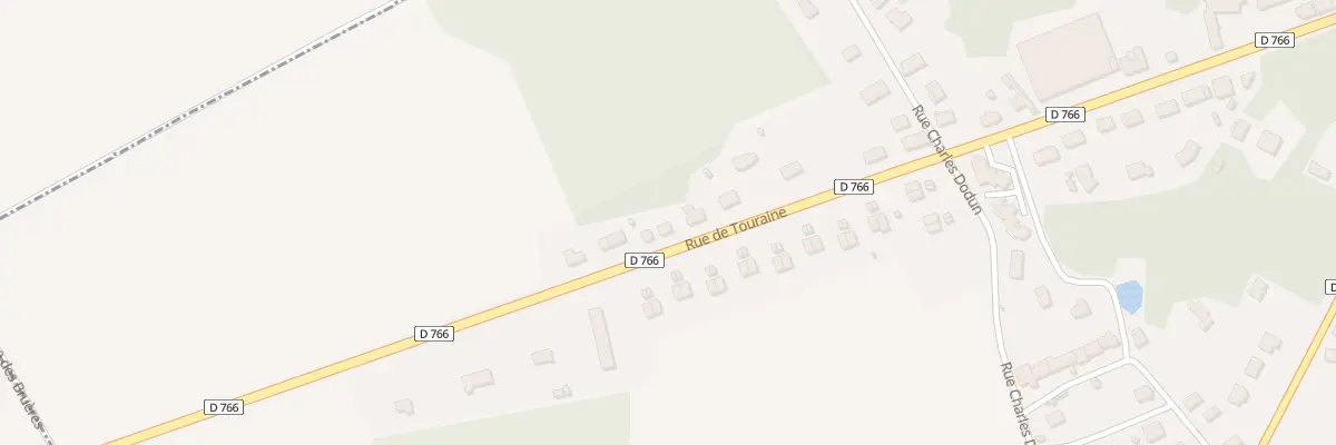 Plan du 63 Rue de Touraine à Herbault