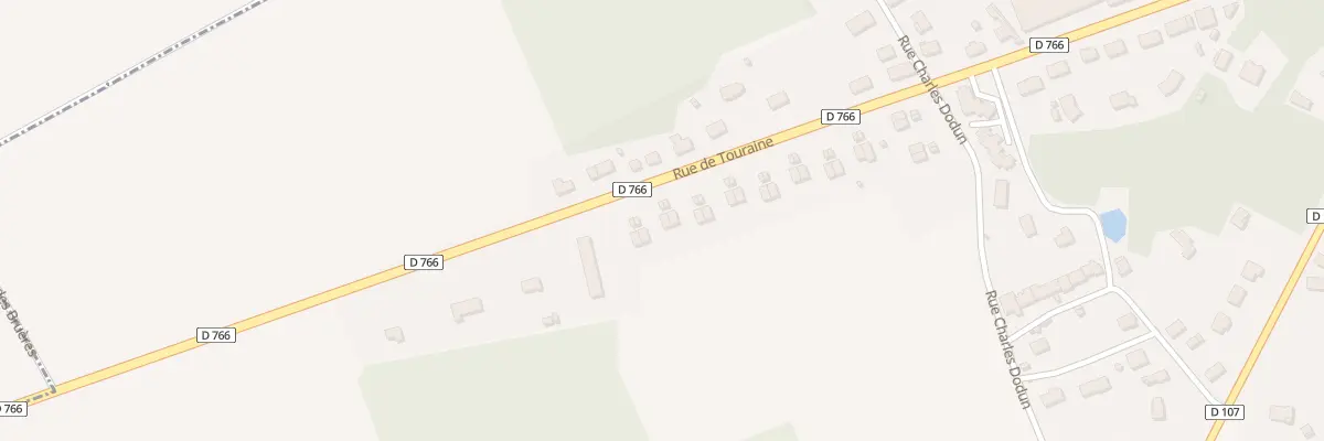 Plan du 60 Rue de Touraine à Herbault
