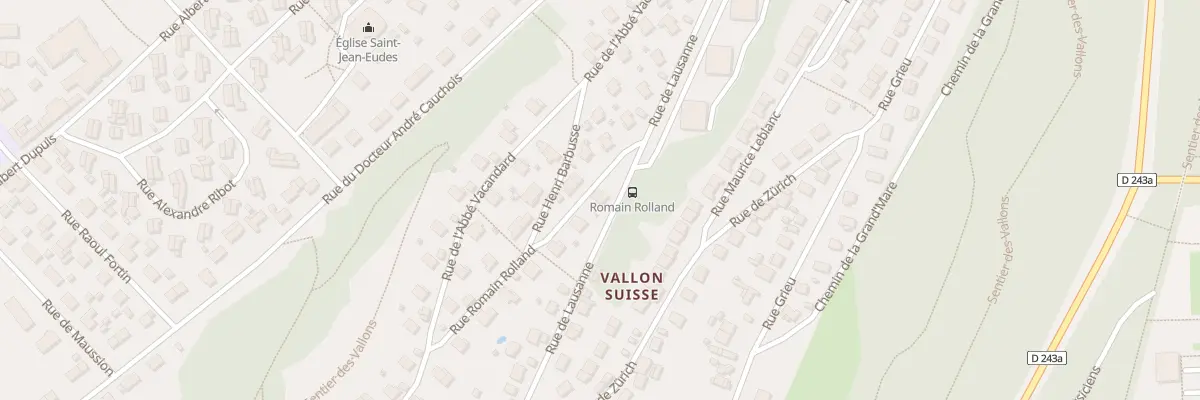 Plan du 57 Rue de Lausanne à Rouen