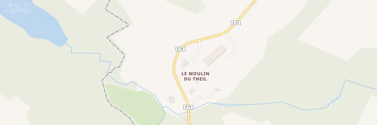Plan du 5151 Le Moulin du Theil à Saint-Gence
