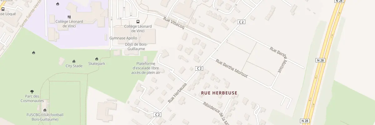 Plan du 1397 Rue Herbeuse à Bois-Guillaume