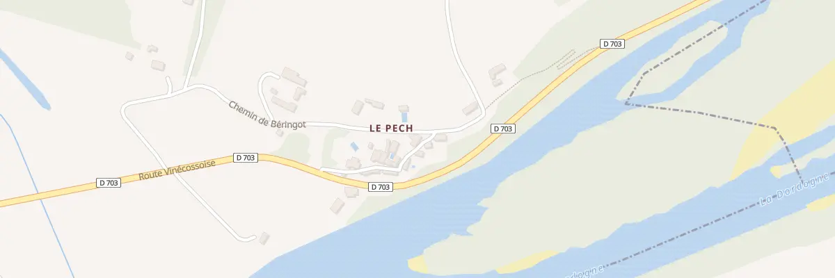 Plan du 97 Le Pech à Saint-Vincent-de-Cosse