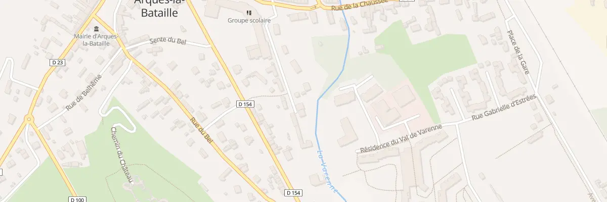 Plan du 8 All Elise Freinet à Arques-la-Bataille