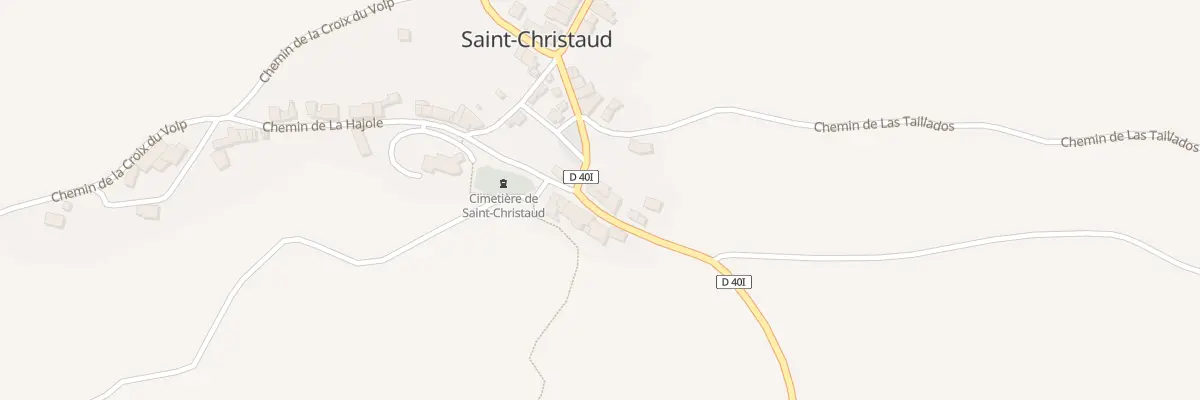 Plan du 48 Village à Saint-Christaud