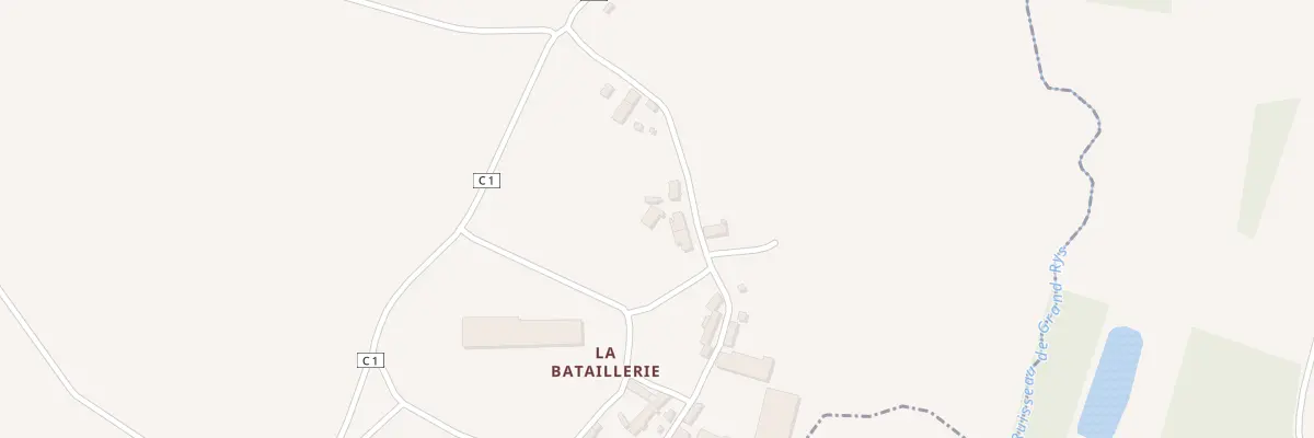 Plan du 5335 La Bataillerie à Fléré-la-Rivière