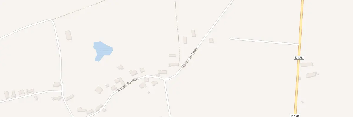 Plan du 3B Rte du Frou à Friaize