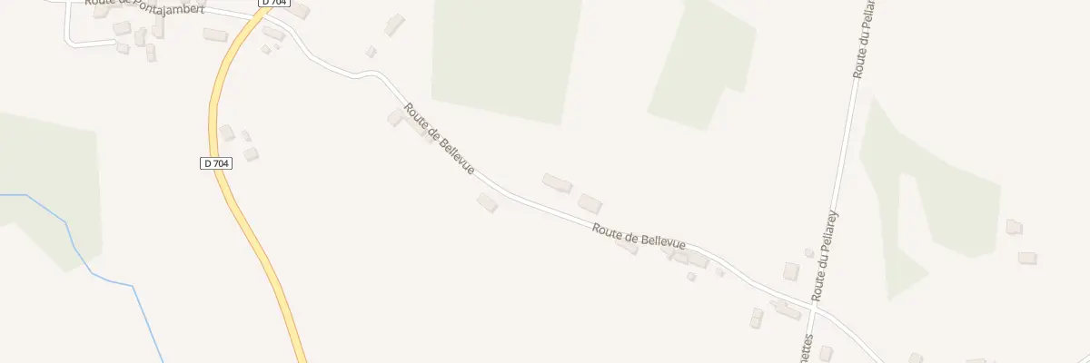 Plan du 349 Rte de Bellevue à Lanouaille