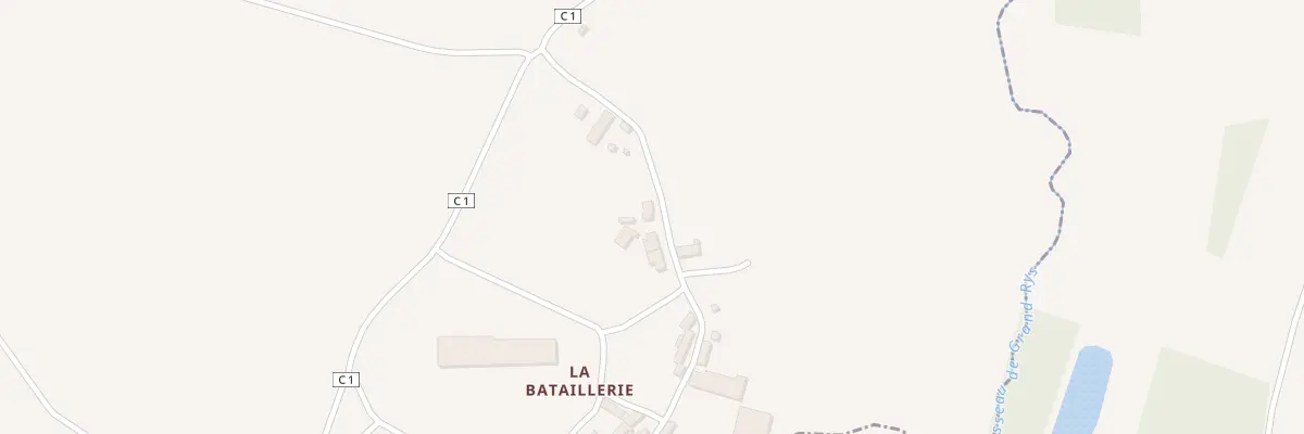 Plan du 5184 La Bataillerie à Fléré-la-Rivière
